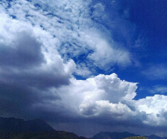 Chiltan in Clouds