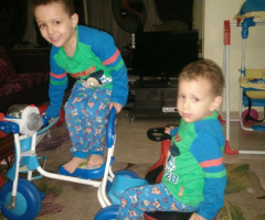Omar & Adam My grandsons 