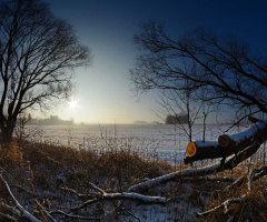 ...winter sunset