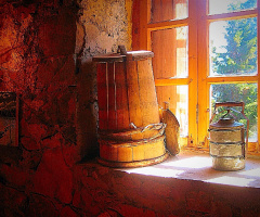 DAĞ EVİ PENCERESİ