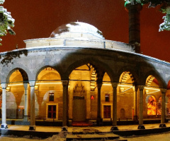 Miniciks Hayatlar  Kurşunlu Cami Gece Panorama 