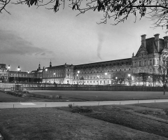 Siyah Beyaz Film Gibi Paris