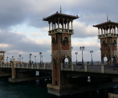 Egypt - Alexandria - stanly bridge