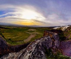 Pamukkale Kuzey batı tarafı