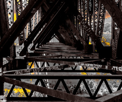 Cienega Creek Railroad Crossing Structure Support 