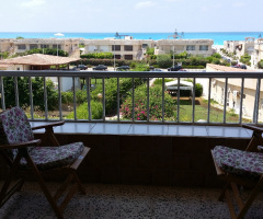 Egypt - Alexandria - a view from balcony 
