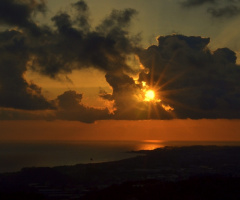 Alanya günbatımı