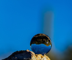 Glass Ball Refraction Photography