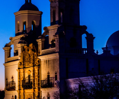 San Xavier del Bac Mission In Tucson Arizona