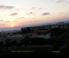 Egypt  - North coast  - sunset 