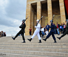 Anıtkabir de 
