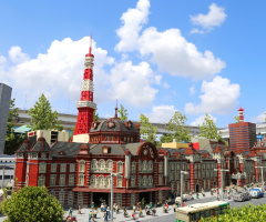 The city made of LEGO