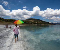 Salda Gölü. BURDUR.