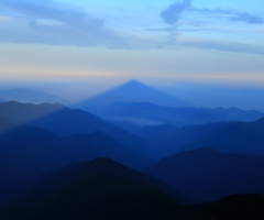 Shadow mountain