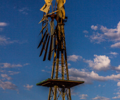 Windmill In The Sonoran Desert