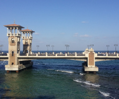 Egypt - Alexandria - Stanly bridge 