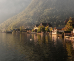 Misty morning, Hallstatt