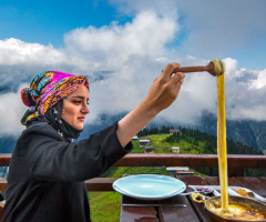 Pokut'ta Muhlama Keyfi. Ağustos 2018.