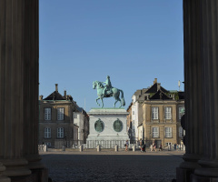 Amalienborg Castle - Copenhagen - Denmark 