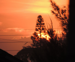 Pôr do sol