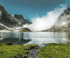 Buzul Gölü.3100 mt.Güney Kaçkarlar.