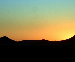 The beatiful sunrise at dawn
