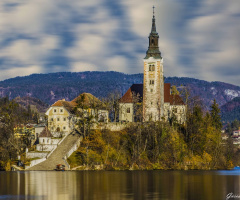 bled lake slovenia