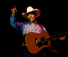 George Strait In Arizona Circa 1980's