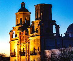 Mission San Xavier del Bac In Tucson Arizona