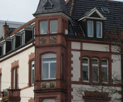 In the city center of Karlsruhe (Germany)