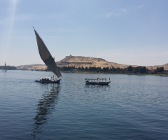 Egypt  - Aswan  - Nile River 
