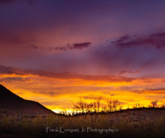 Pre-Summer Monsoon Arizona Sunset