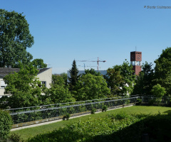 view from the balcony
