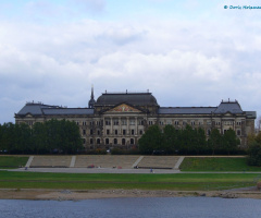 Brühl's Terrace in Dresden / Germany 