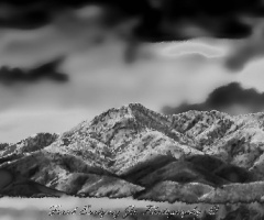 Snow In A Desert
