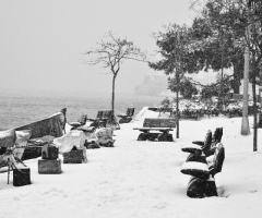 Bu sabah kar var İstanbul'da.