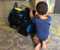My grandson- young mechanic