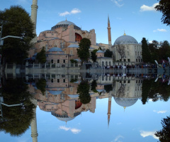 Ayasofya Camii - İstanbul (Ayna Efektli)