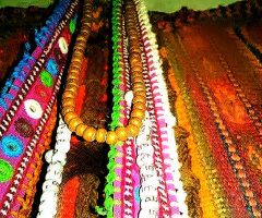 Nomadic thread and beads artistry 