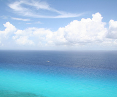 The Caribbean at Playa Del Carmen Mexico