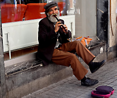 sokak çalgıcısı....