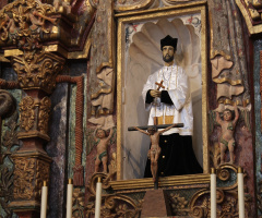 Art Within San Xavier Del Back Mission In Tucson Arizona