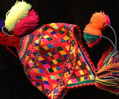 An Authentic Incan Gentlemans Hat From Peru