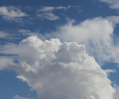 In The Clouds Over Arizona