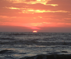 O nascer do sol, é sempre mágico!