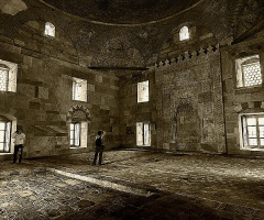 İlya Bey Külliyesi,İç Mekan. MİLET