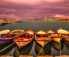 Balıkçı Barınağı. İnciraltı/İZMİR