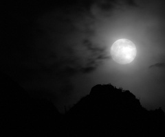 An Eerie Full Moon