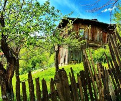 An old village house...