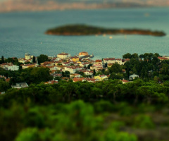 Burgazada/İstanbul (tilt-shift)